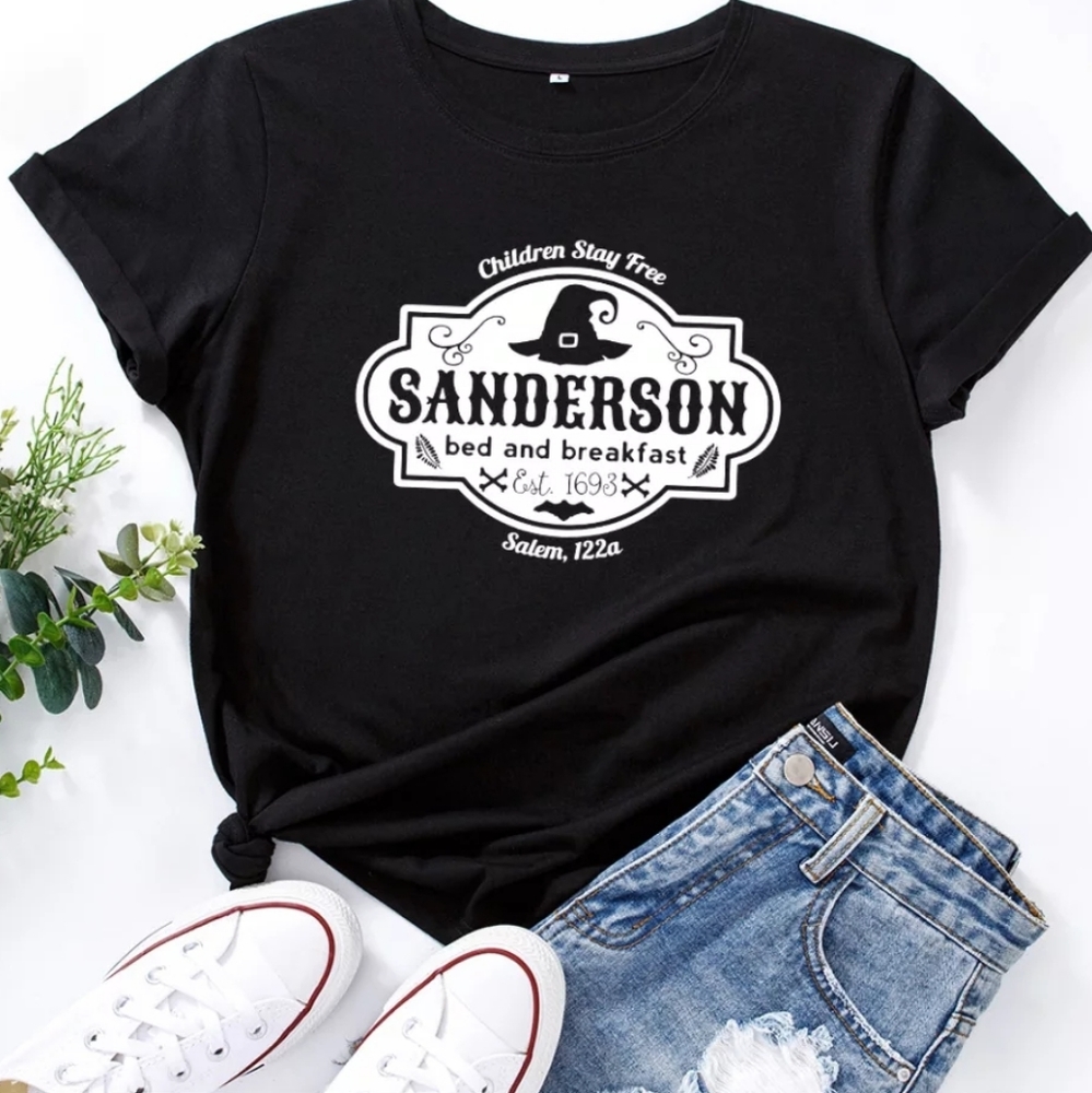 Sanderson Bed & Breakfast Graphic Tee | Spooky Season Essential